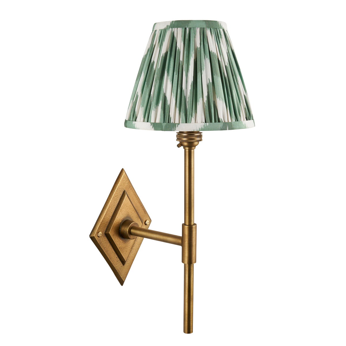 Endon Lighting Diamond Tall & Zigzag 16cm 114138 Diamond Tall & Zigzag 16cm Wall Light