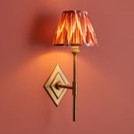 Endon Lighting Diamond Tall & Zigzag 16cm 114139 Diamond Tall & Zigzag 16cm Wall Light