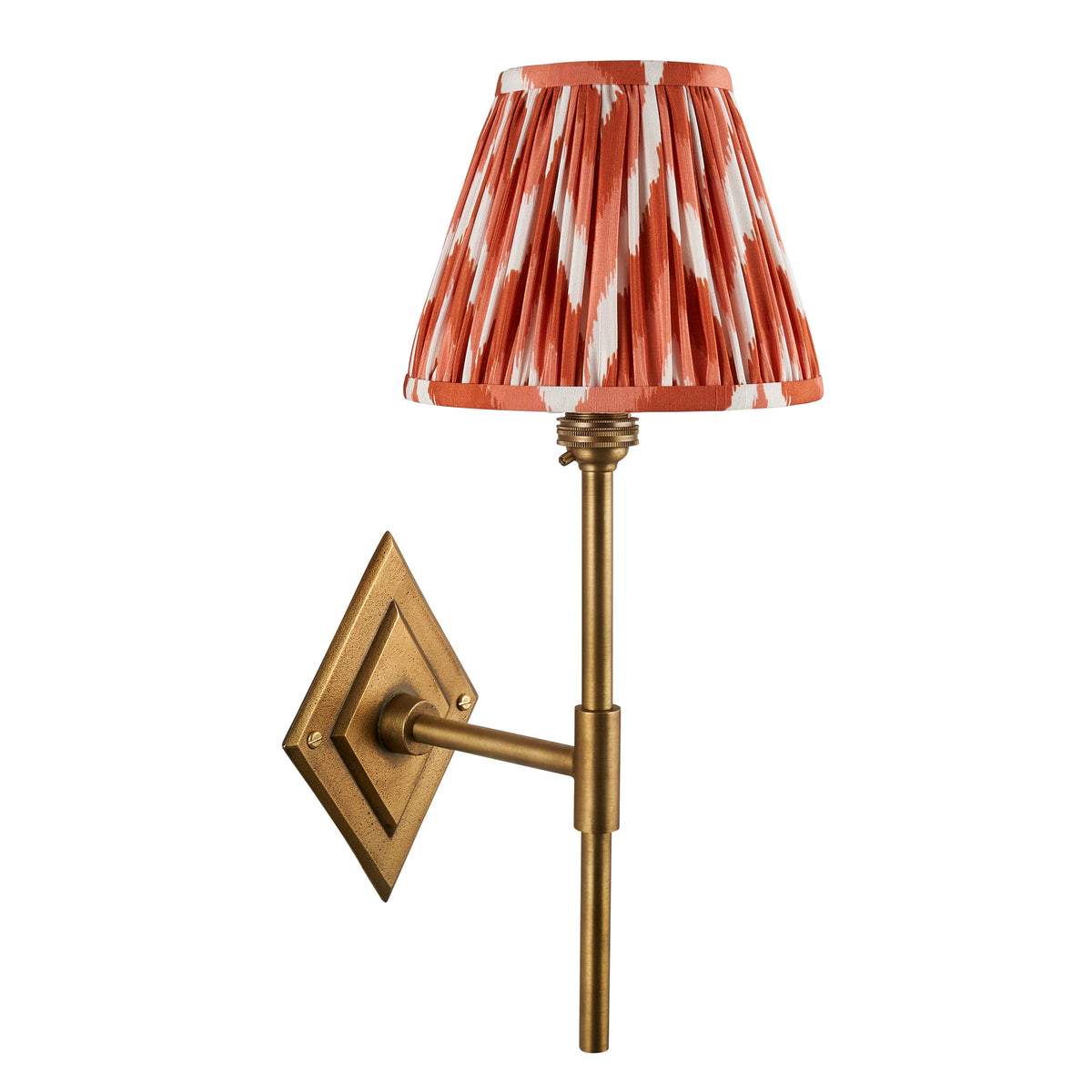 Endon Lighting Diamond Tall & Zigzag 16cm 114139 Diamond Tall & Zigzag 16cm Wall Light