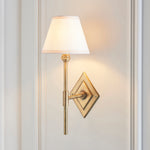 Endon Lighting Diamond Tall & Ivy 16cm 114144 Diamond Tall & Ivy 16cm Wall Light