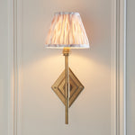 Endon Lighting Diamond Tall & Ikat 16cm 114145 Diamond Tall & Ikat 16cm Wall Light