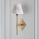 Endon Lighting Diamond Tall & Ikat 16cm 114145 Diamond Tall & Ikat 16cm Wall Light
