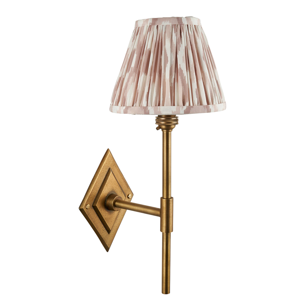 Endon Lighting Diamond Tall & Ikat 16cm 114145 Diamond Tall & Ikat 16cm Wall Light