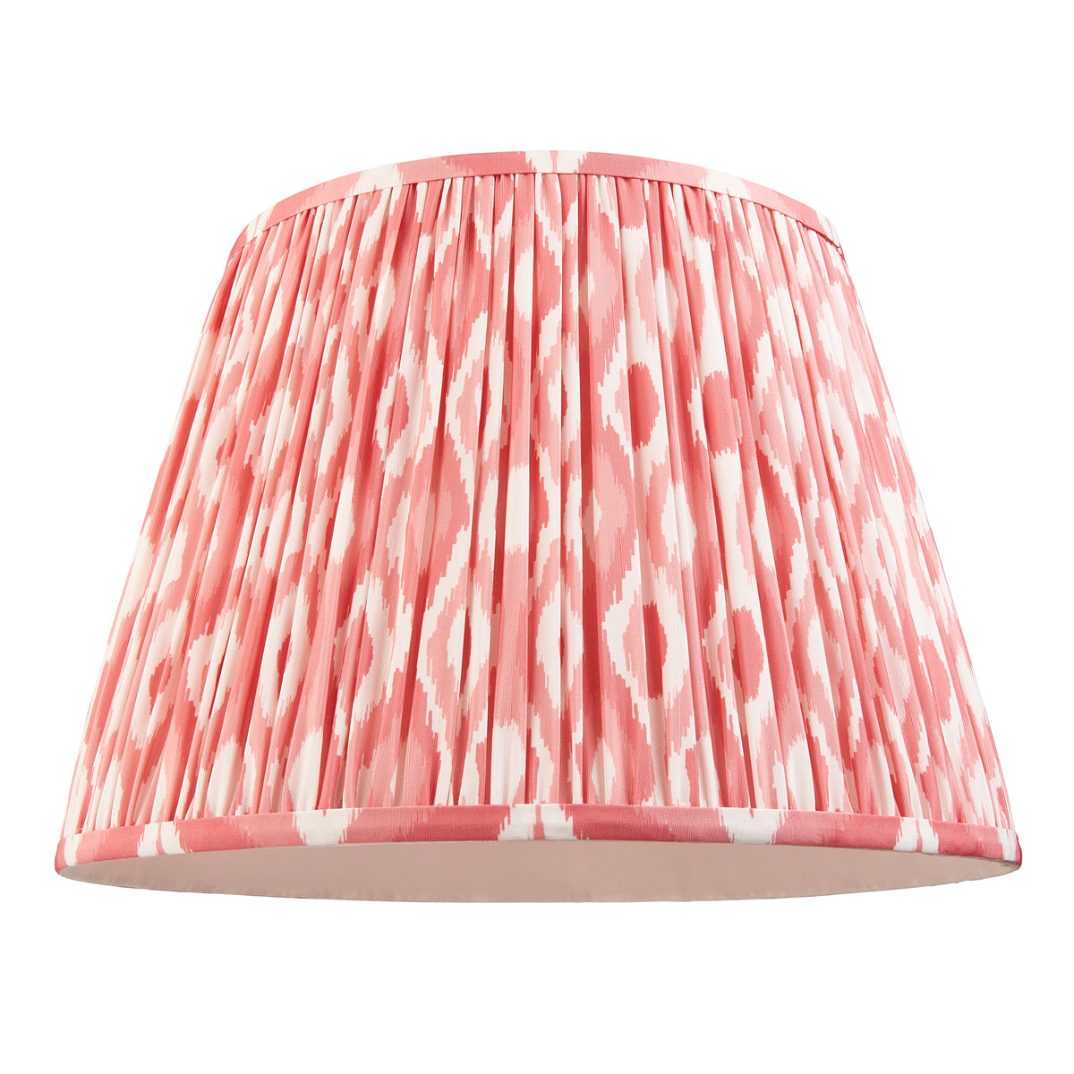 Endon Lighting Eltham & Ikat 40cm 114256 Eltham & Ikat 40cm Pendant Light Fitting, Red