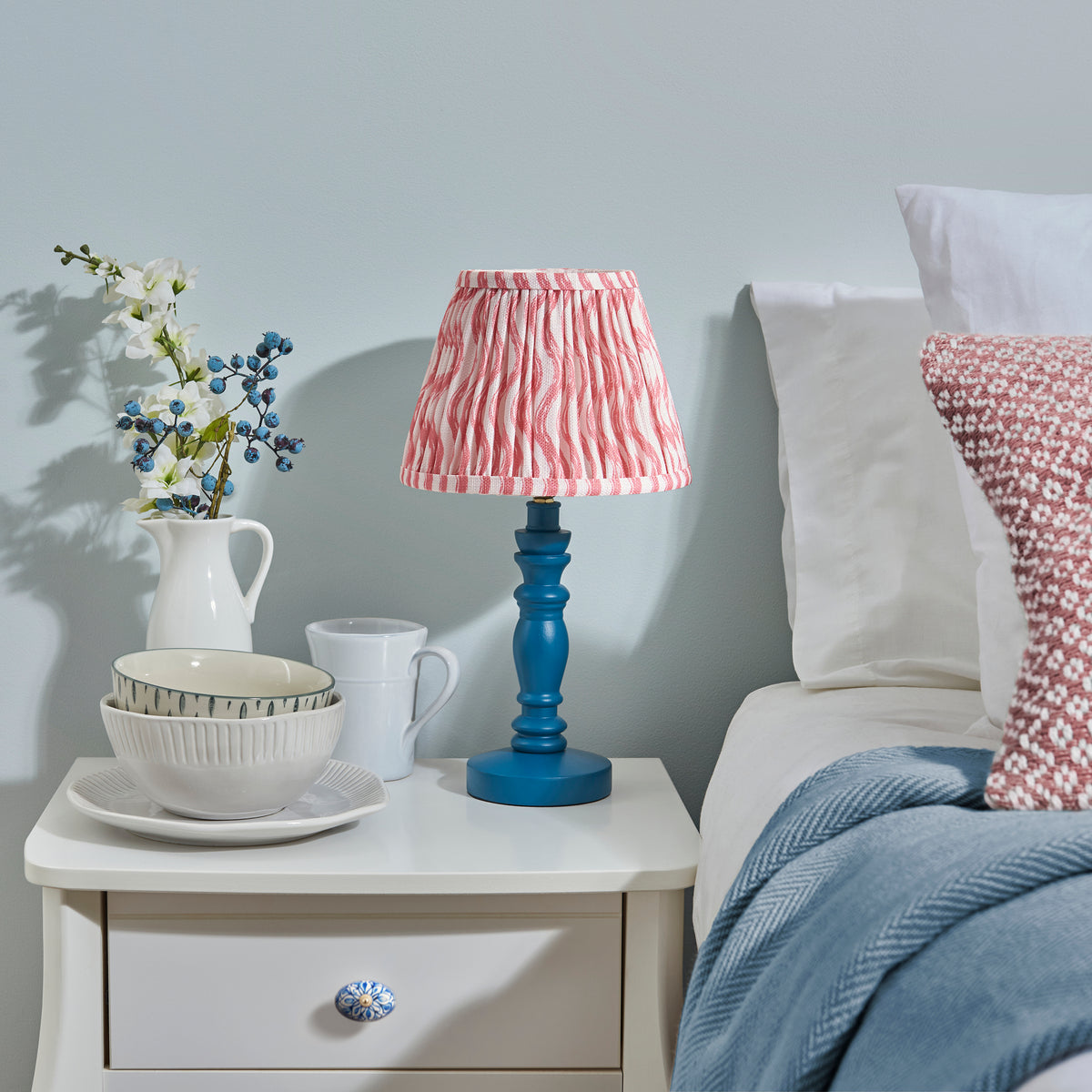 Endon Lighting Bibury & Ripple 20cm 114262 Bibury & Ripple 20cm Table Light