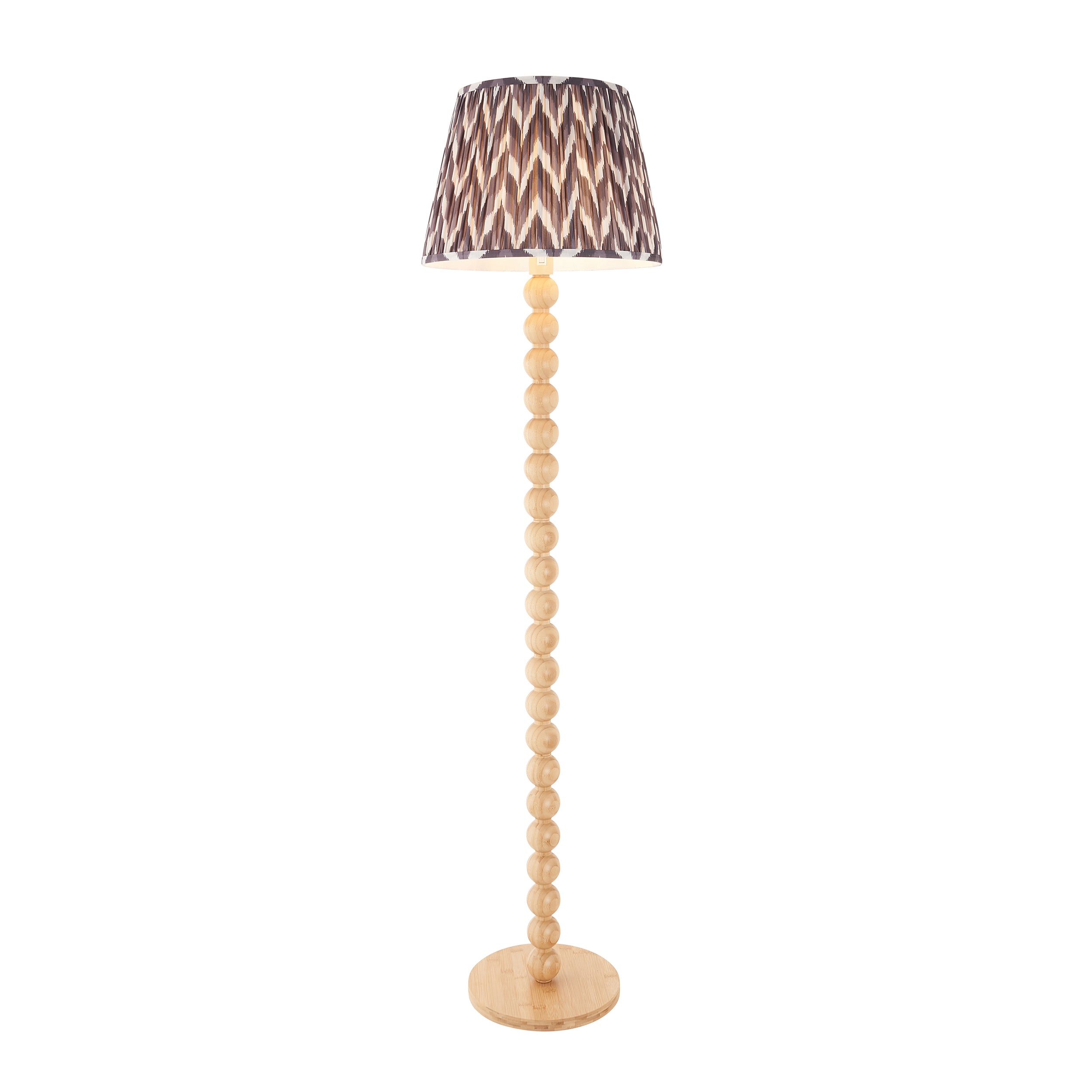 Endon Lighting Cane & Zigzag 40cm 114339 Cane & Zigzag 40cm Floor Light Fitting
