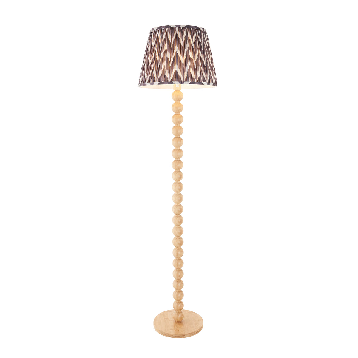 Endon Lighting Cane & Zigzag 40cm 114339 Cane & Zigzag 40cm Floor Light Fitting