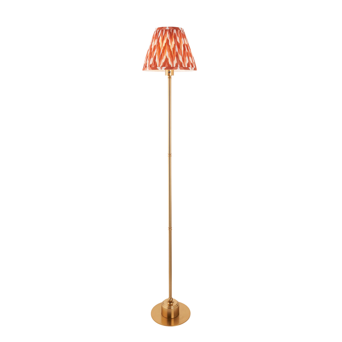 Burley Rechargeable & Zigzag 25cm Floor Light Fitting