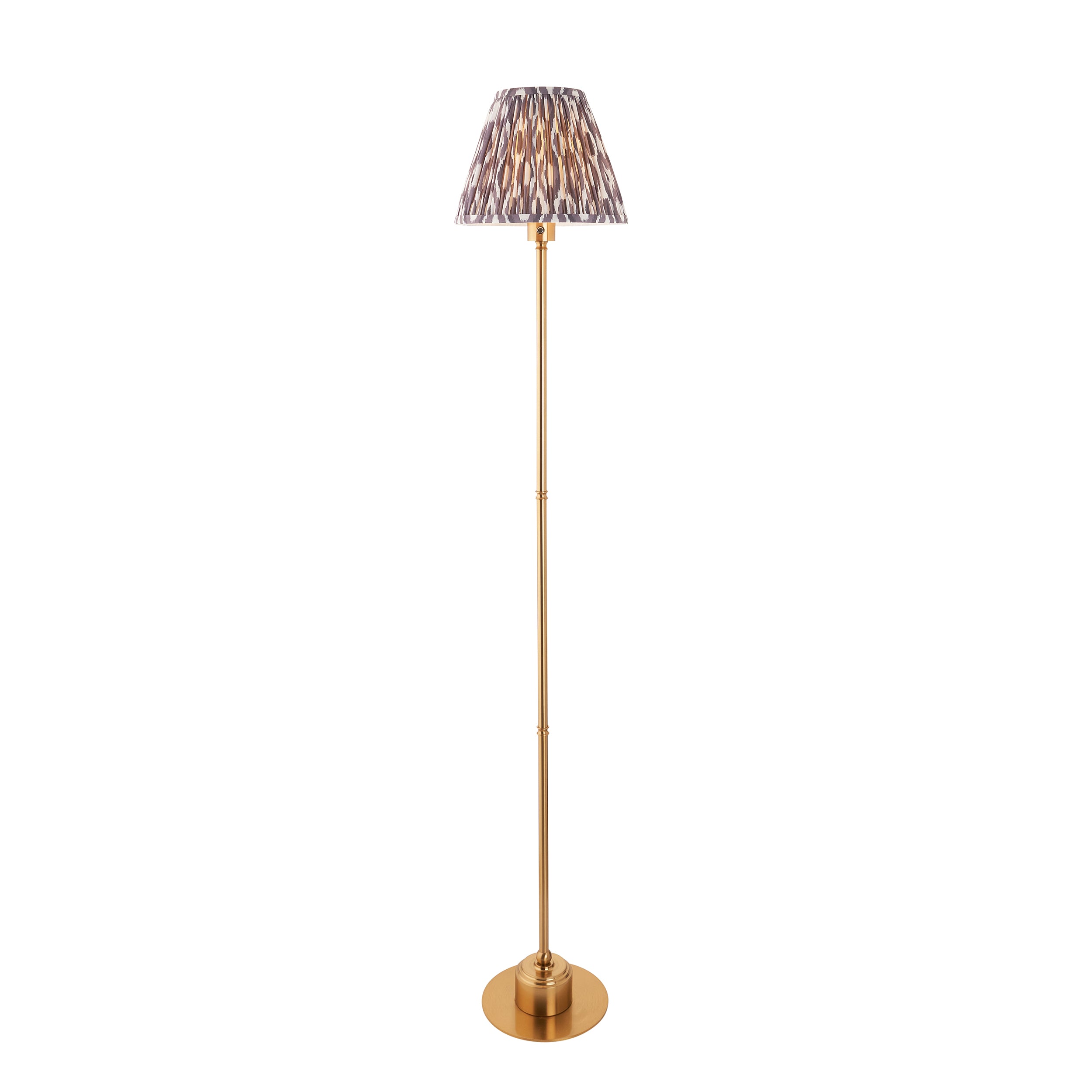 Burley Rechargeable & Ikat 25cm Floor Light Fitting