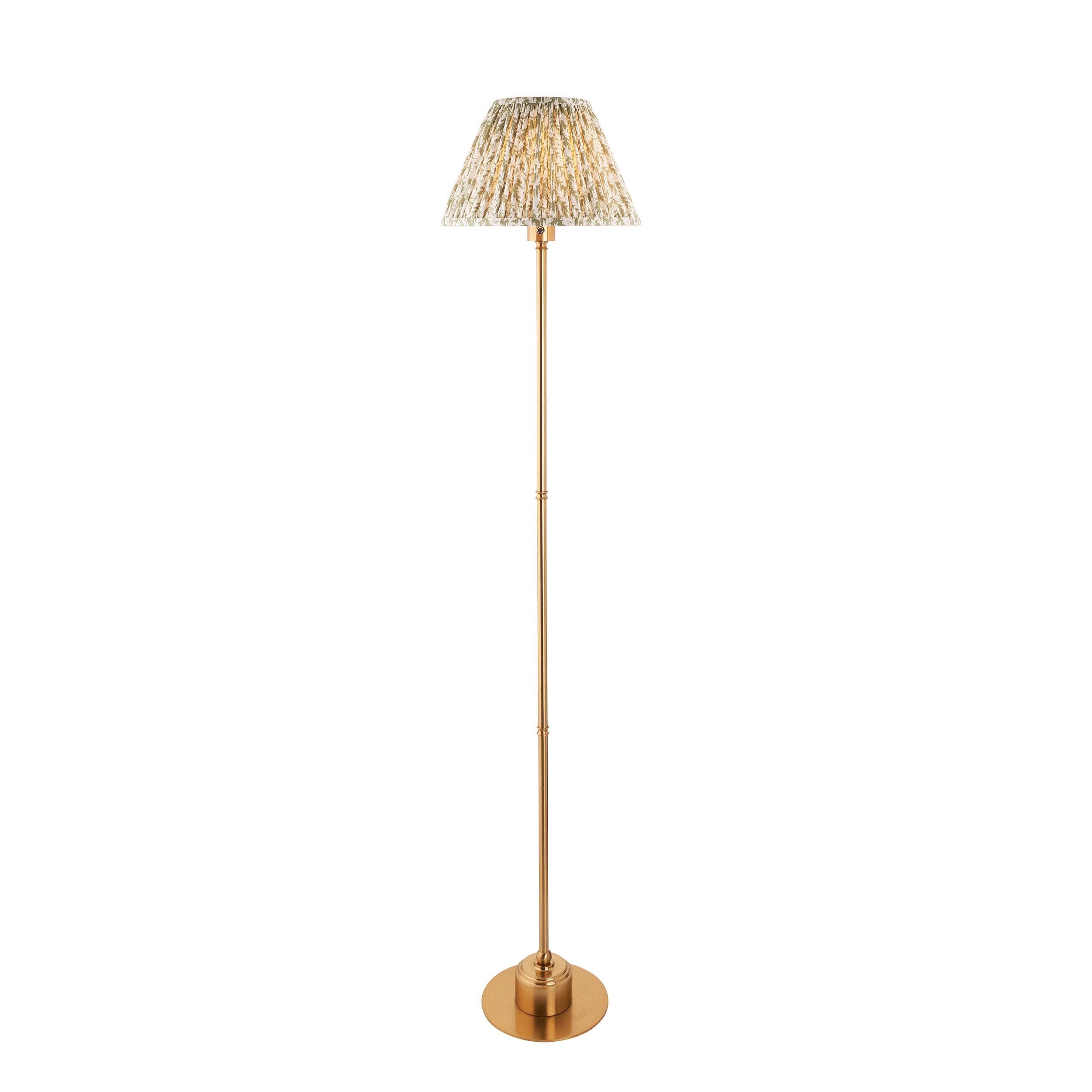 Burley Rechargeable & Leaf 30cm Floor Light Fitting