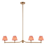 Endon Lighting Santiago & Ikat 16cm 114989 Santiago & Ikat 16cm 4lt Linear Pendant Light Fitting