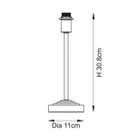 Endon Lighting Rise 118533 Rise Table Light Base