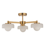 Endon Lighting Boss 120631 Boss 3lt Semi Flush Light Fitting