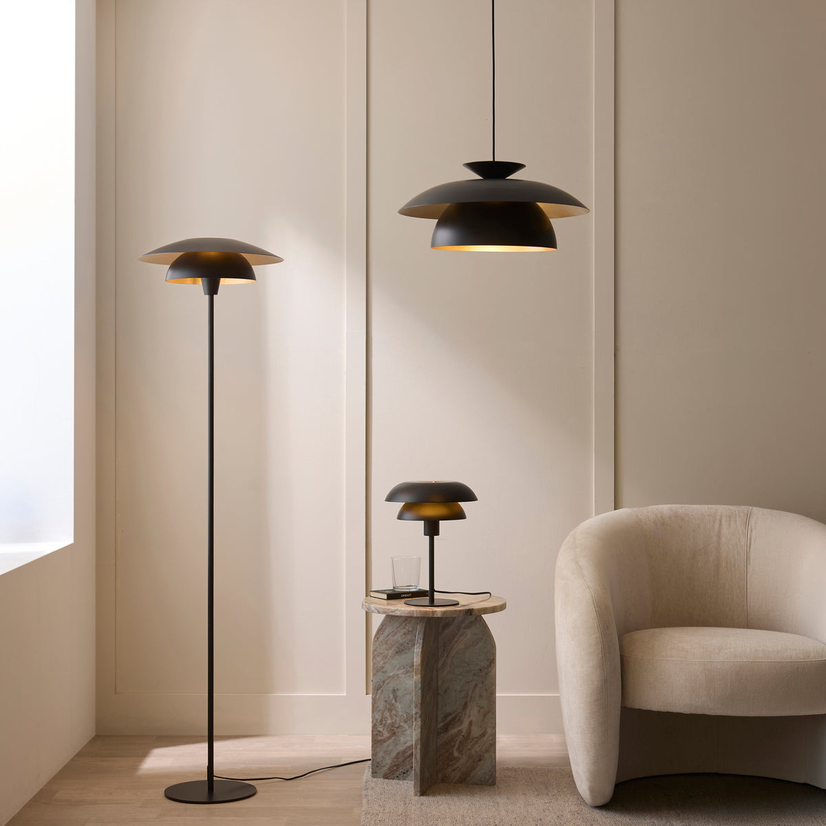 Endon Lighting Lyon 121075 Lyon Table Light