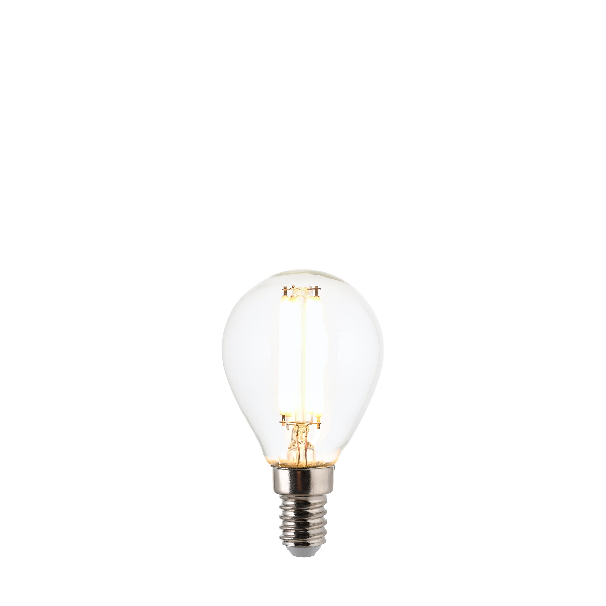 Endon Lighting White Filament E14 LED Golf 121160 White Filament E14 LED Golf Non-dimmable