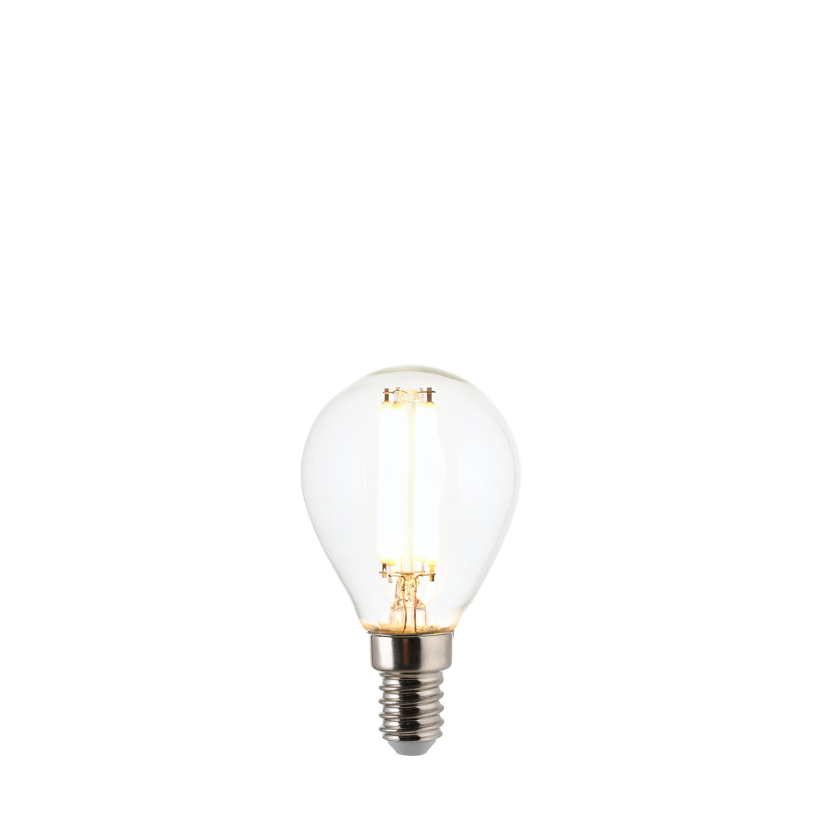 Endon Lighting White Filament E14 LED Golf 121160 White Filament E14 LED Golf Non-dimmable