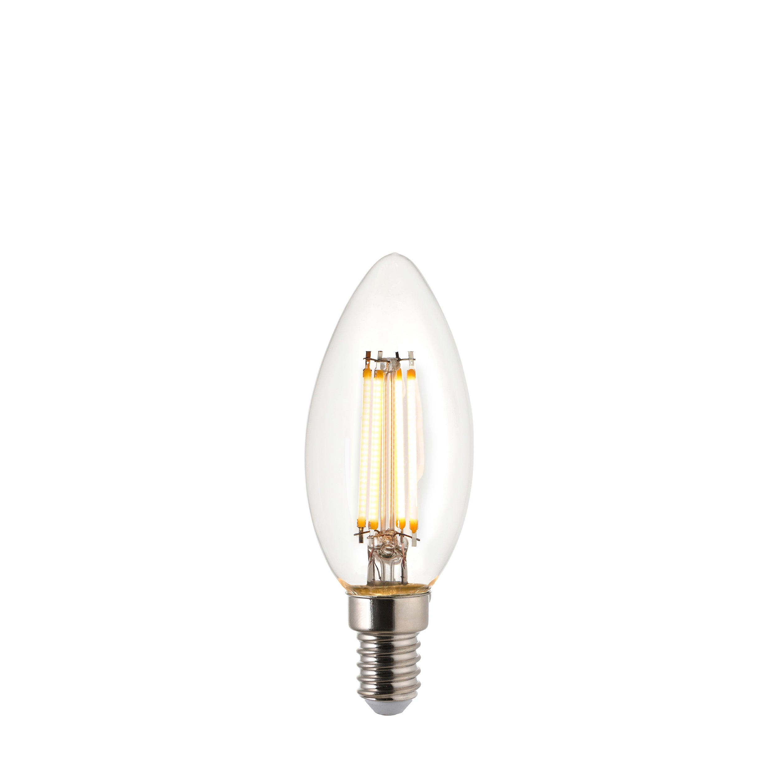 Endon Lighting Ultra Efficient Class A E14 LED Filament Candle 121164 Ultra Efficient Class A E14 LED Filament Candle Non-Dimmable