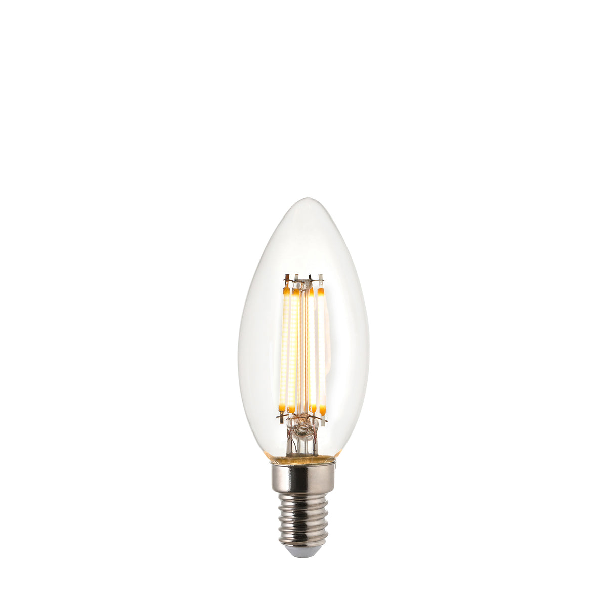 Endon Lighting Ultra Efficient Class A E14 LED Filament Candle 121164 Ultra Efficient Class A E14 LED Filament Candle Non-Dimmable