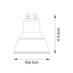 Endon Lighting GU10 LED SMD 60O - 6 pack 121477 GU10 LED SMD 60O - 6 pack