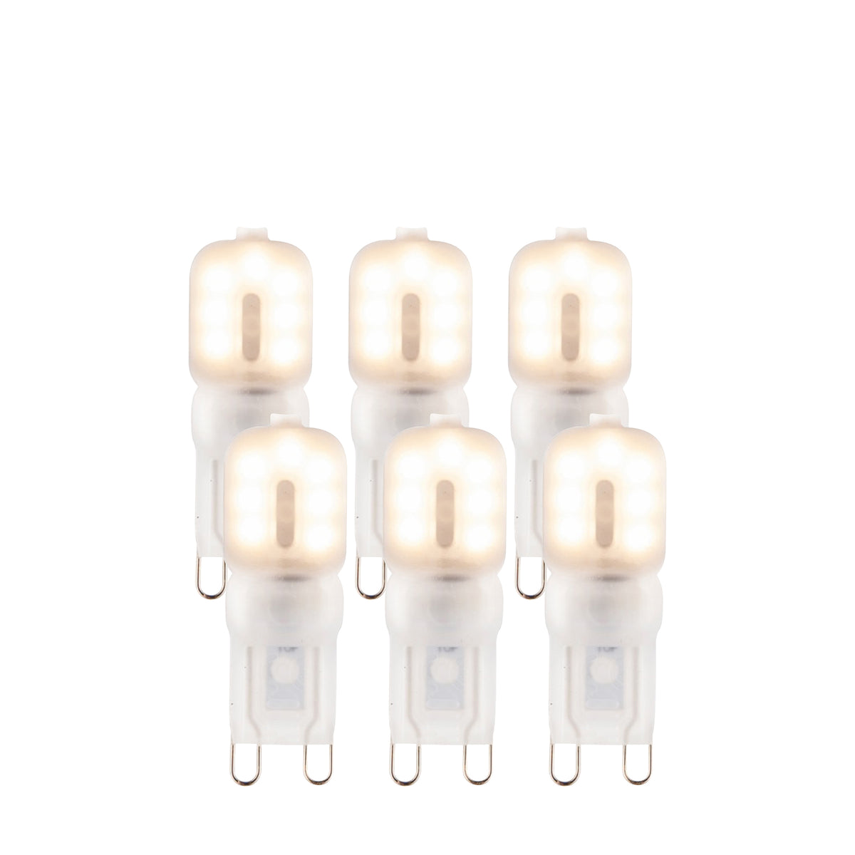 Endon Lighting G9 LED Frosted SMD - 6 pack 121479 G9 LED Frosted SMD - 6 pack