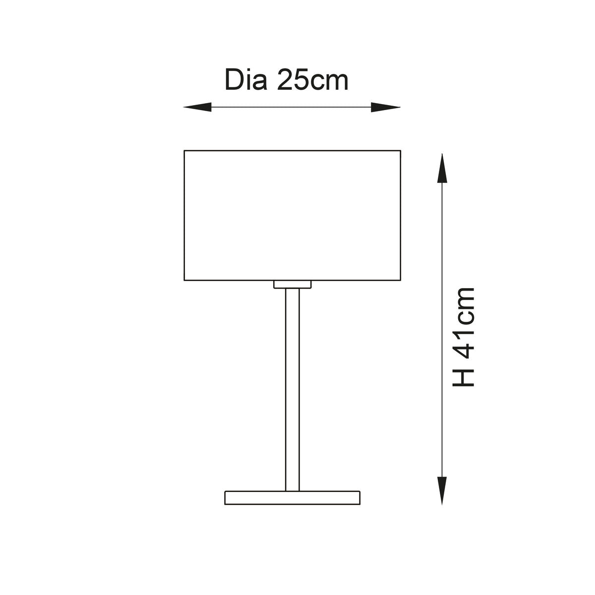 Endon Lighting Longshore - Twin Pack 121511 Longshore - Twin Pack Table Light