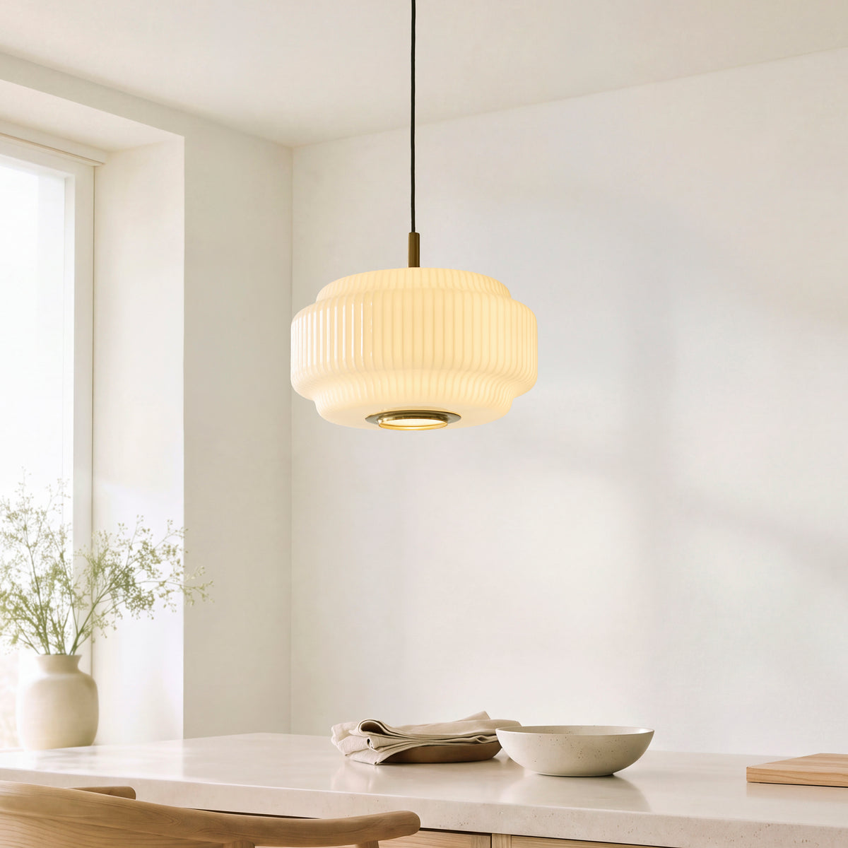 Endon Lighting Evora 122052 Evora Pendant Light Fitting