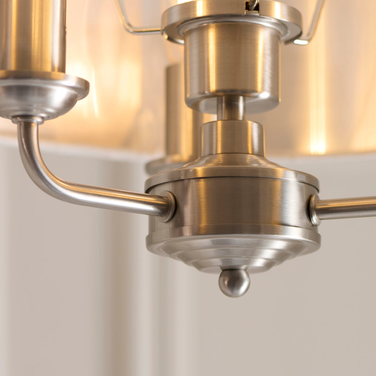 Endon Lighting Highclere 122080 Highclere 3lt Flush Light Fitting
