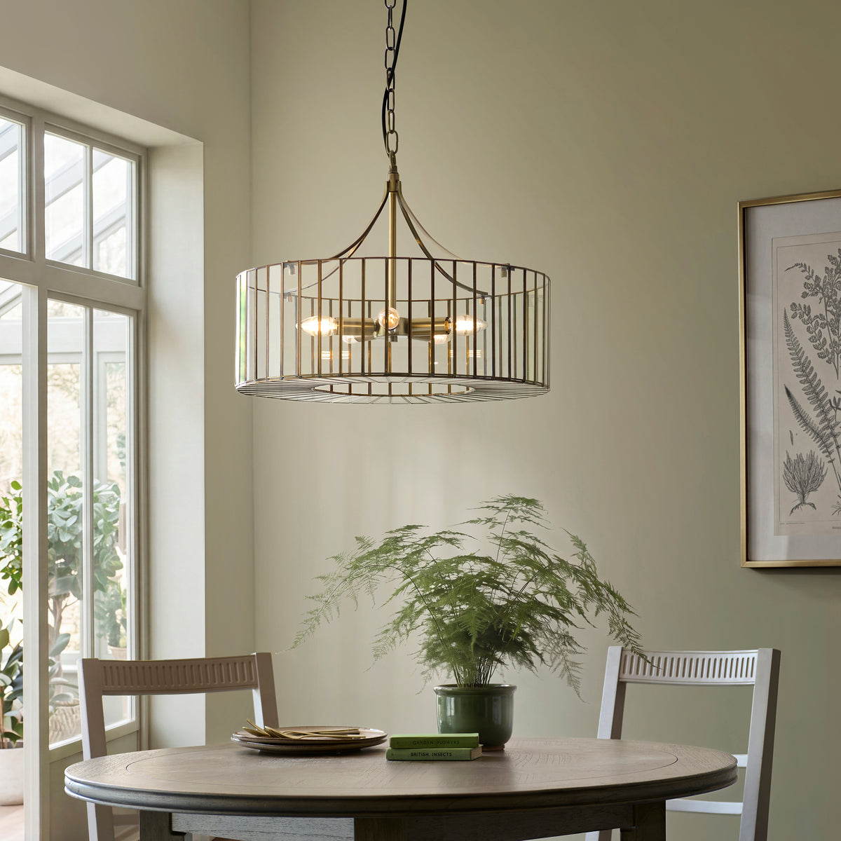 Endon Lighting Antalya 122555 Antalya 5lt Pendant Light Fitting