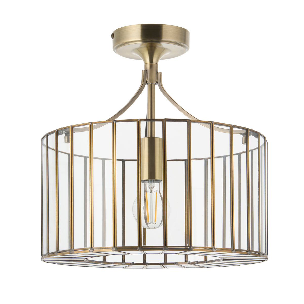 Endon Lighting Antalya 122556 Antalya Flush Light Fitting