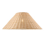 Endon Lighting Rattan 122586 Rattan 52cm Tapered Shade