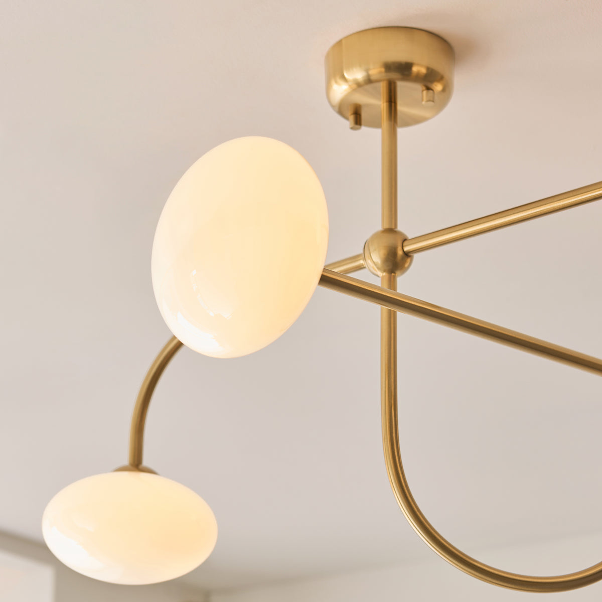 Endon Lighting Ottowa 122759 Ottowa 4lt Semi Flush Light Fitting