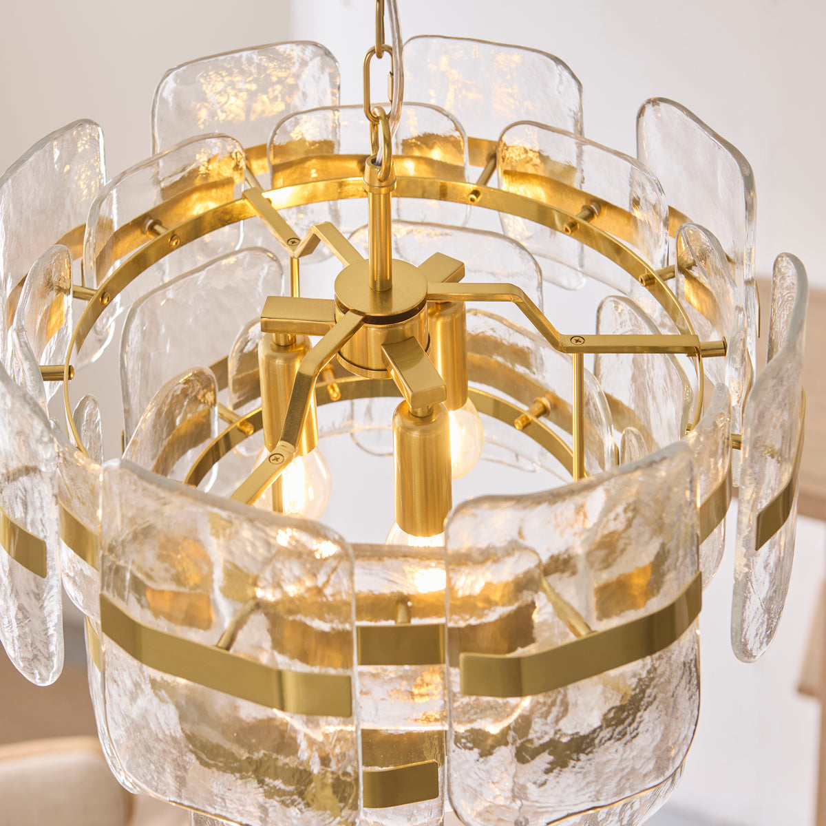 Endon Lighting Ancara 122765 Ancara 3lt Pendant Light Fitting