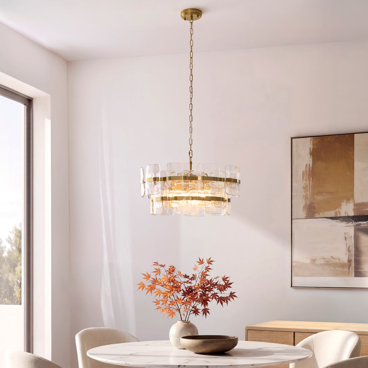 Endon Lighting Ancara 122766 Ancara 6lt Pendant Light Fitting