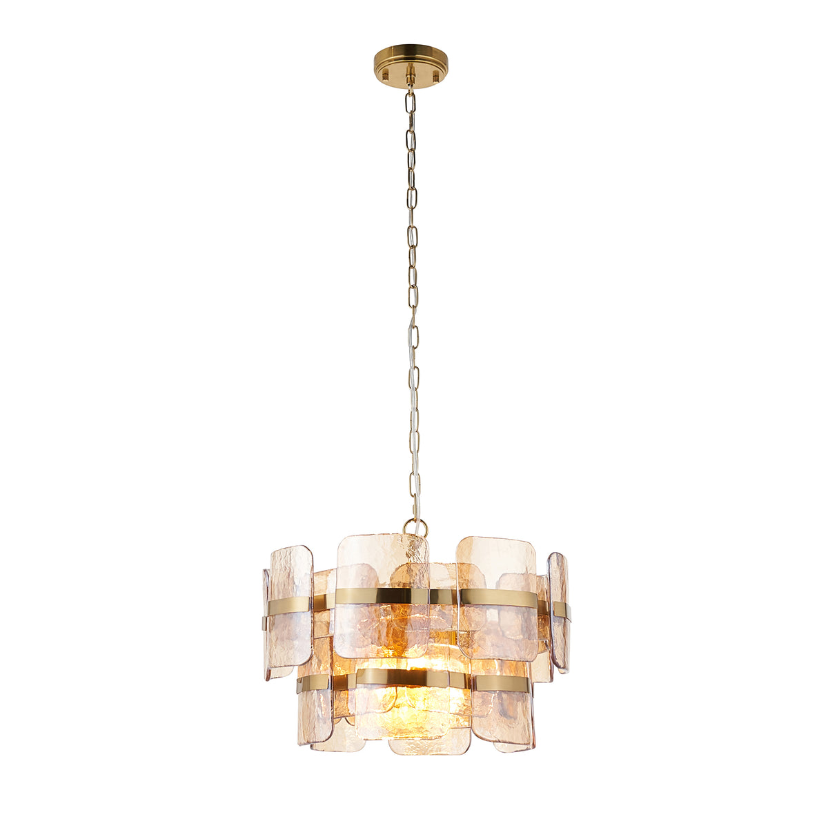 Endon Lighting Ancara 122776 Ancara 3lt Pendant Light Fitting