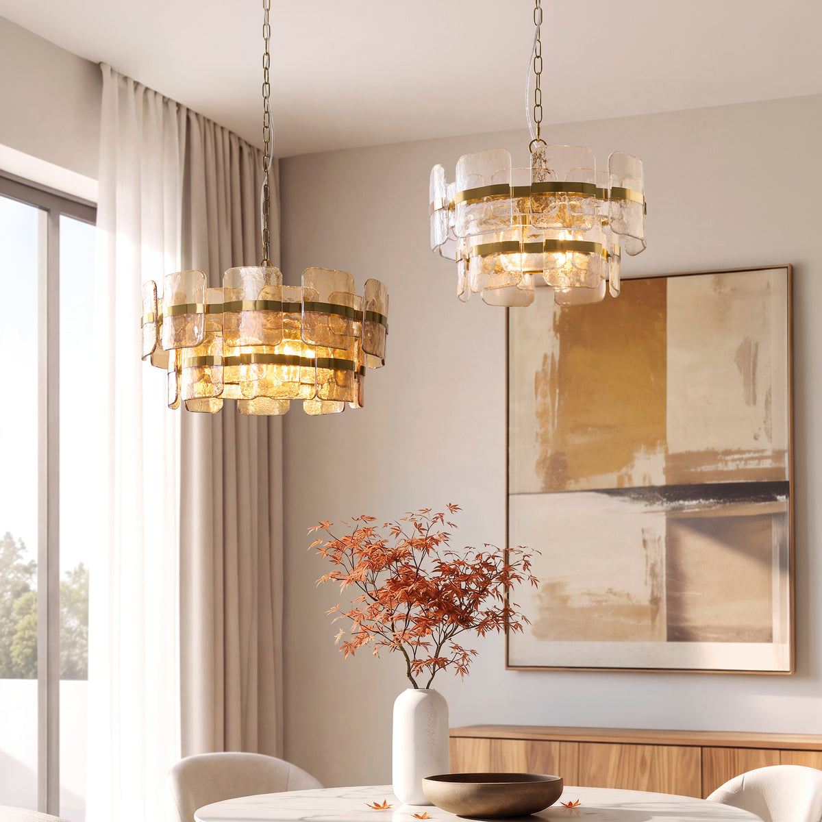 Endon Lighting Ancara 122777 Ancara 6lt Pendant Light Fitting