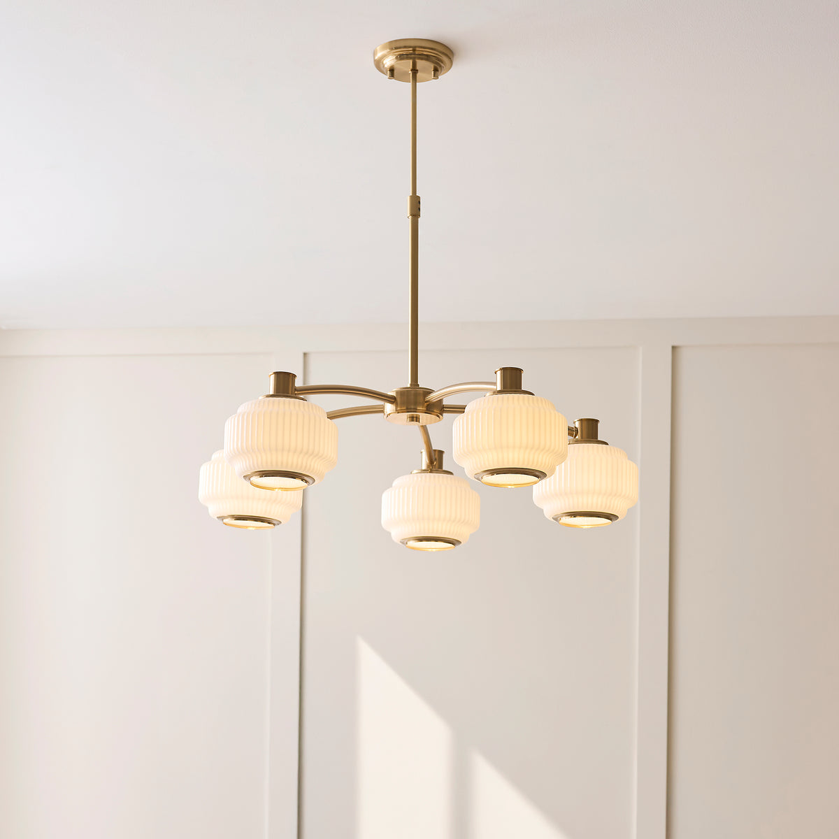 Endon Lighting Evora 122785 Evora 5lt Pendant Light Fitting