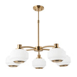 Endon Lighting Evora 122785 Evora 5lt Pendant Light Fitting