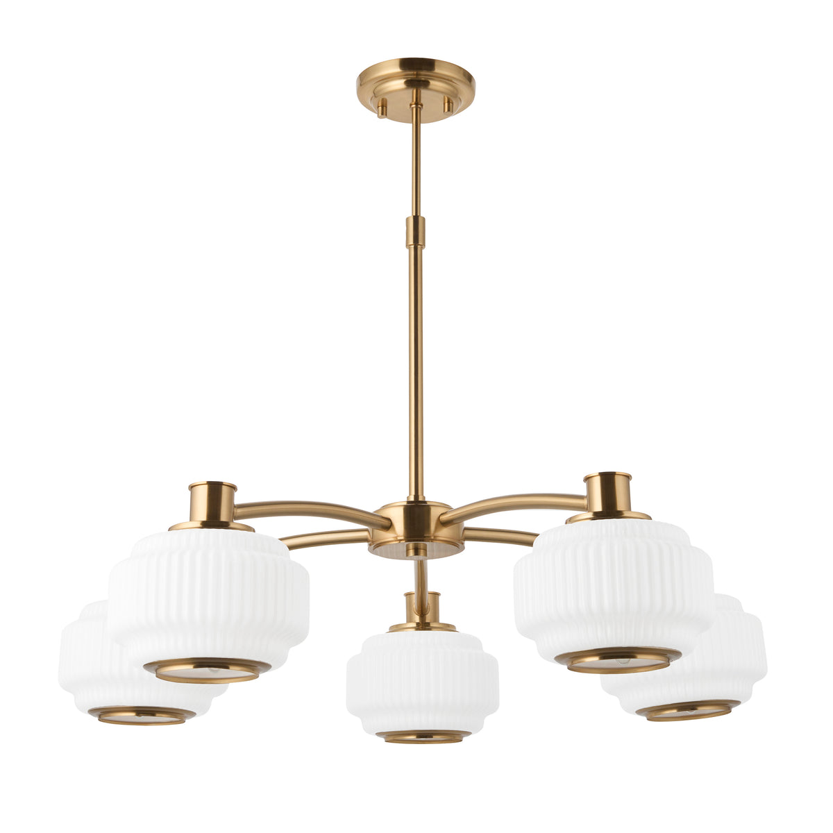 Endon Lighting Evora 122785 Evora 5lt Pendant Light Fitting