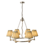 Endon Lighting Arabella & Leaf 123582 Arabella & Leaf 6lt Pendant Light Fitting