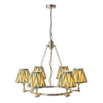 Endon Lighting Arabella & Zigzag 124688 Arabella & Zigzag 6lt Pendant Light Fitting