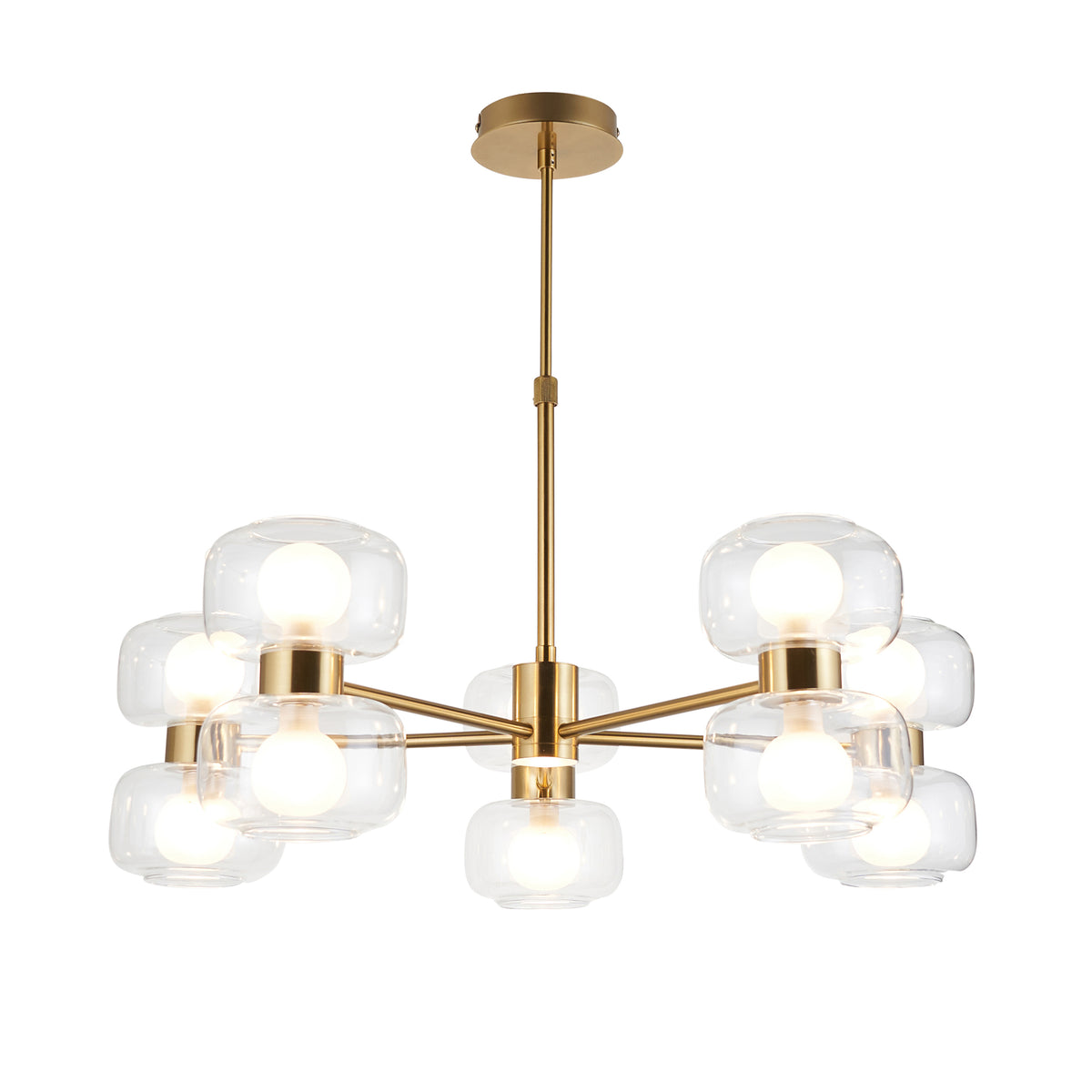 Endon Lighting Rossano 124805 Rossano 10Lt Pendant Light Fitting