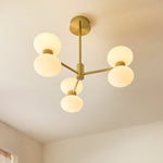 Endon Lighting Rossano 124813 Rossano 6lt Semi Flush Light Fitting