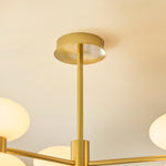 Endon Lighting Rossano 124813 Rossano 6lt Semi Flush Light Fitting