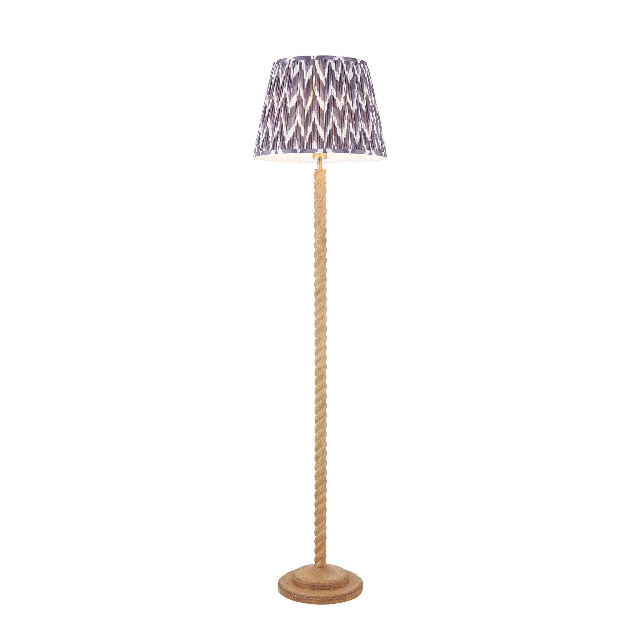 Twist & ZigZag 40cm Floor Light Fitting
