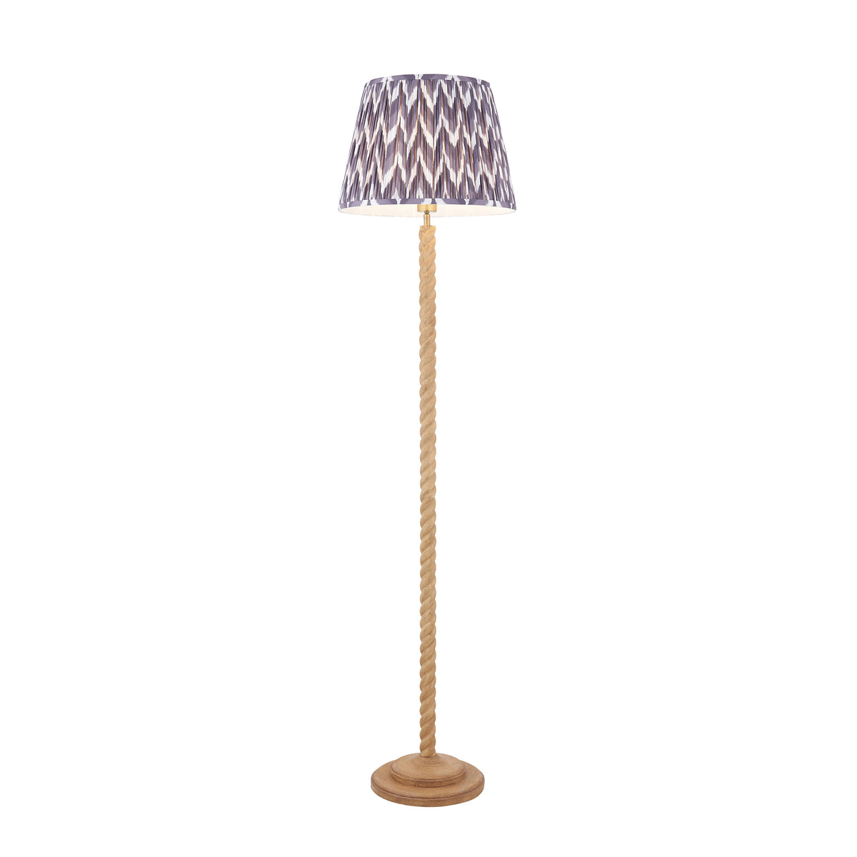 Twist & ZigZag 40cm Floor Light Fitting
