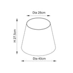Endon Lighting Twist & ZigZag 40cm 125401 Twist & ZigZag 40cm Floor Light Fitting