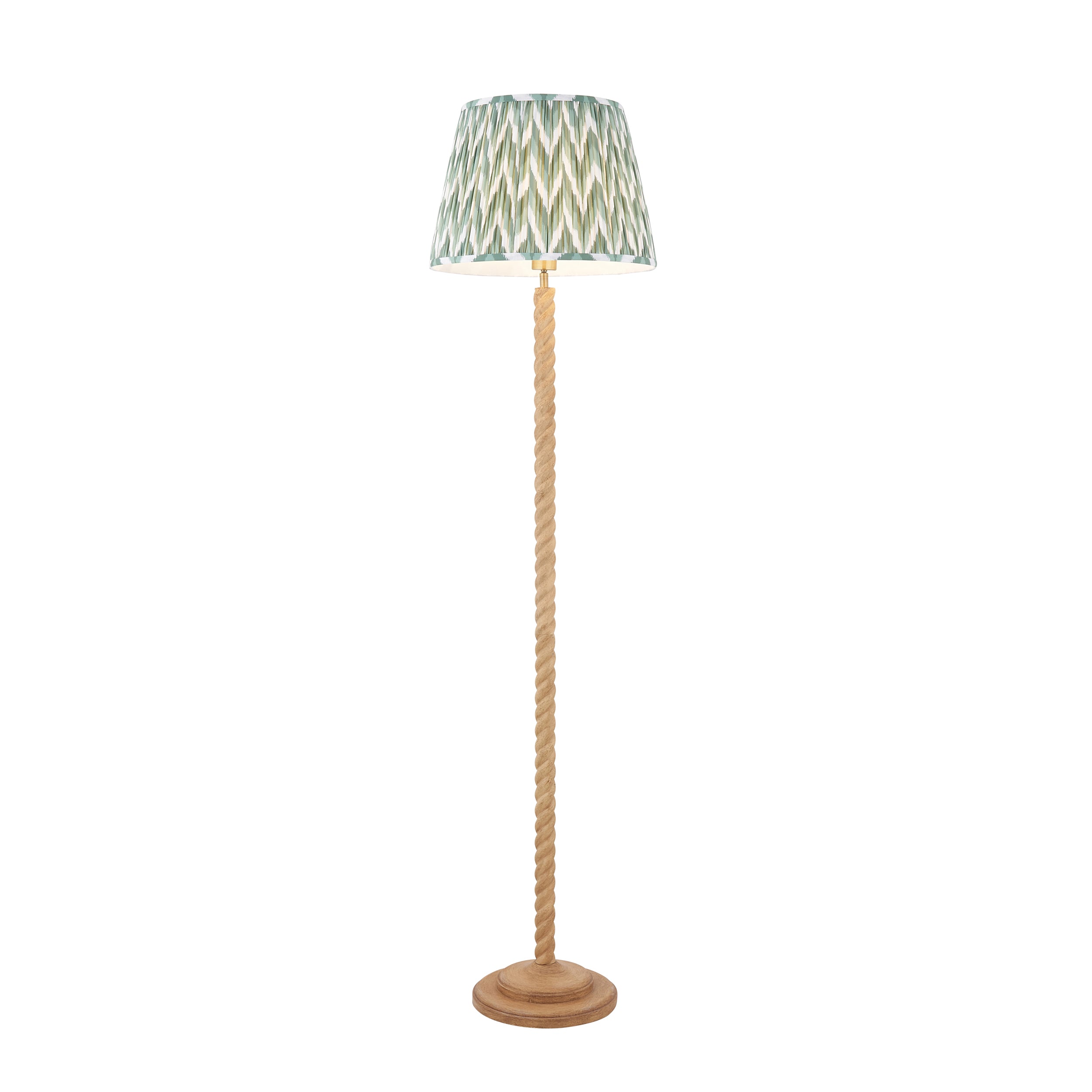 Twist & ZigZag 40cm Floor Light Fitting