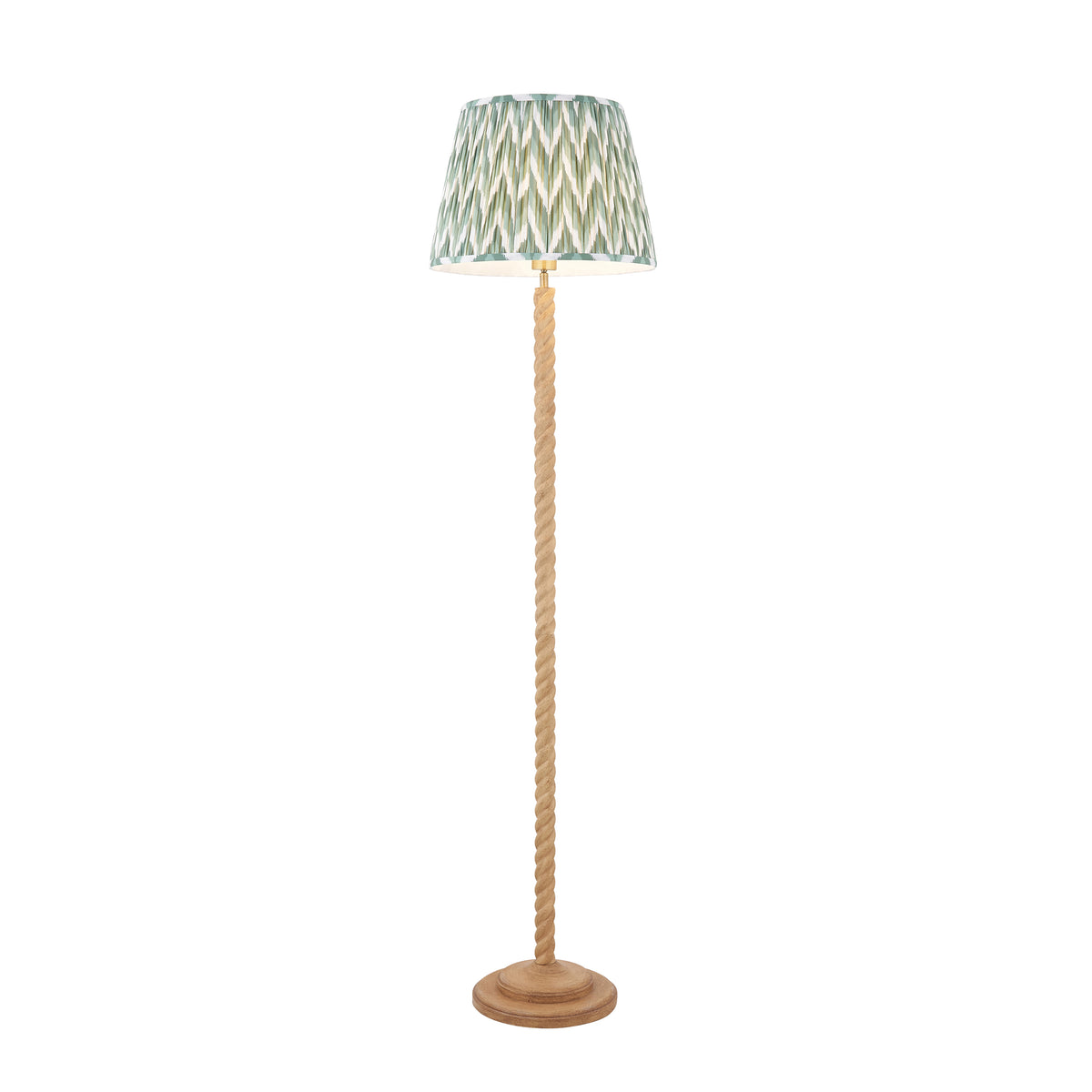Twist & ZigZag 40cm Floor Light Fitting