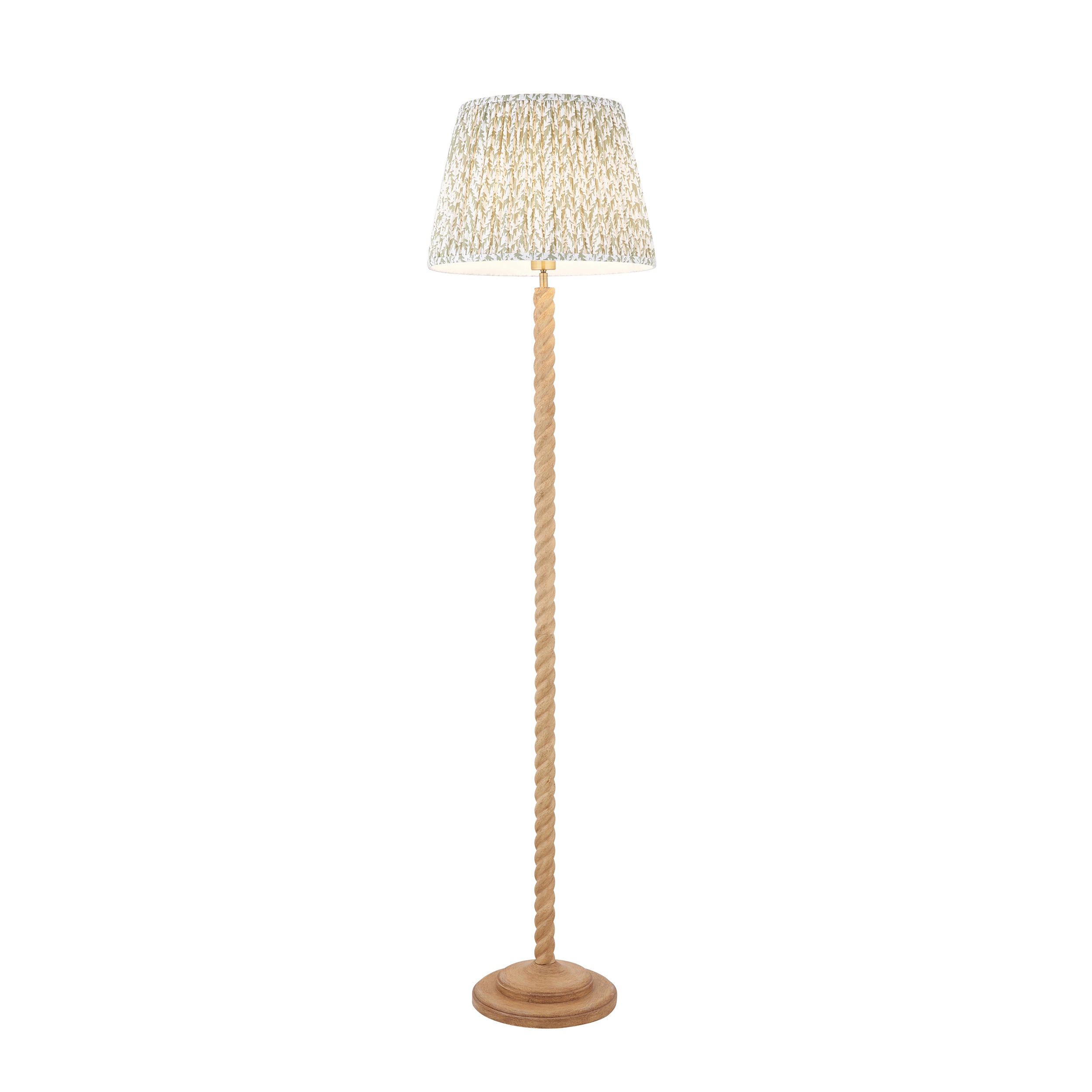 Twist & Leaf 40cm Floor Light Fitting
