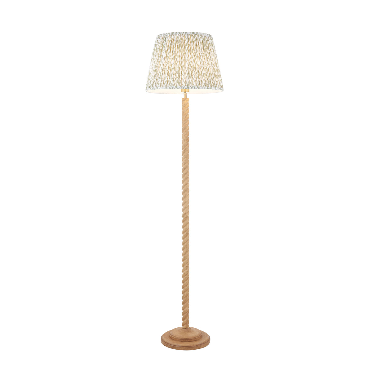 Twist & Leaf 40cm Floor Light Fitting